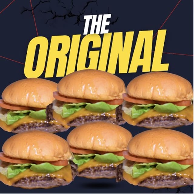 ORIGINAL BOX- 12 Burgers.