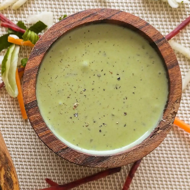 Green Goddess Sauce.