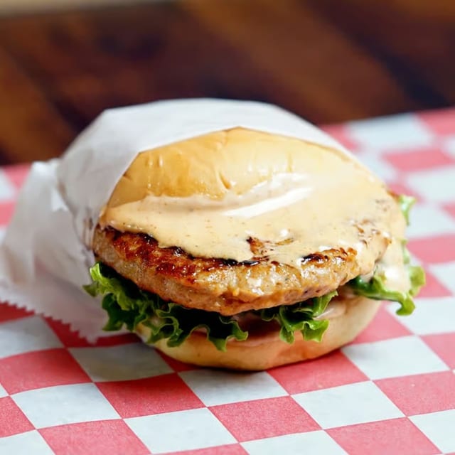 Grilled Chicken Burger.