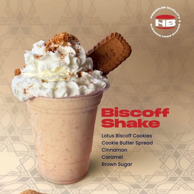 Biscoff shake.