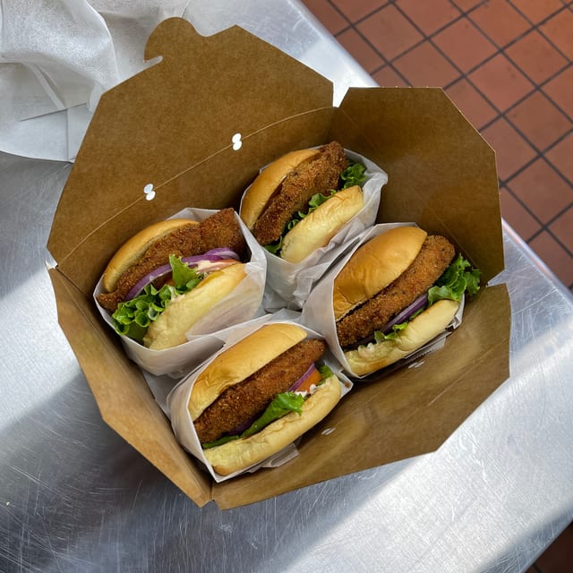 Pack of 4 - Hot Chick Sandwiches.