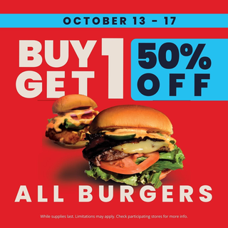 2 Mile-High Burger (BOGO 50% OFF)