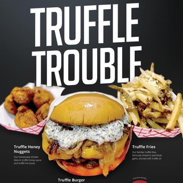 TRUFFLE BURGER.