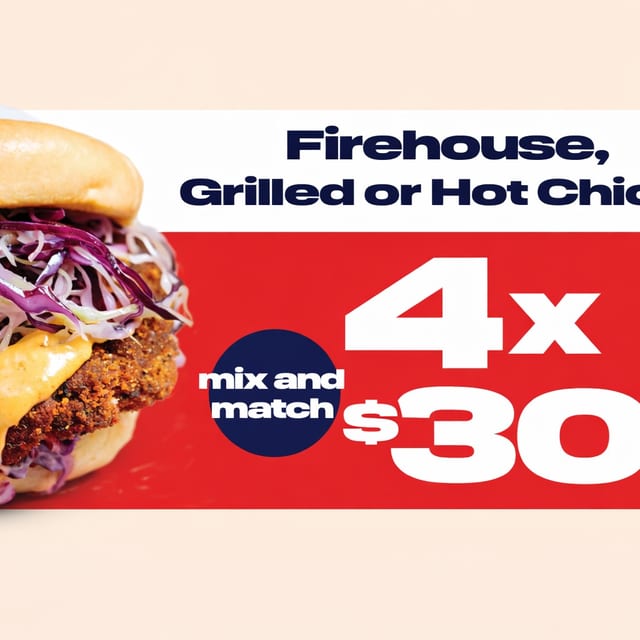 Pack of 4: Fire House.